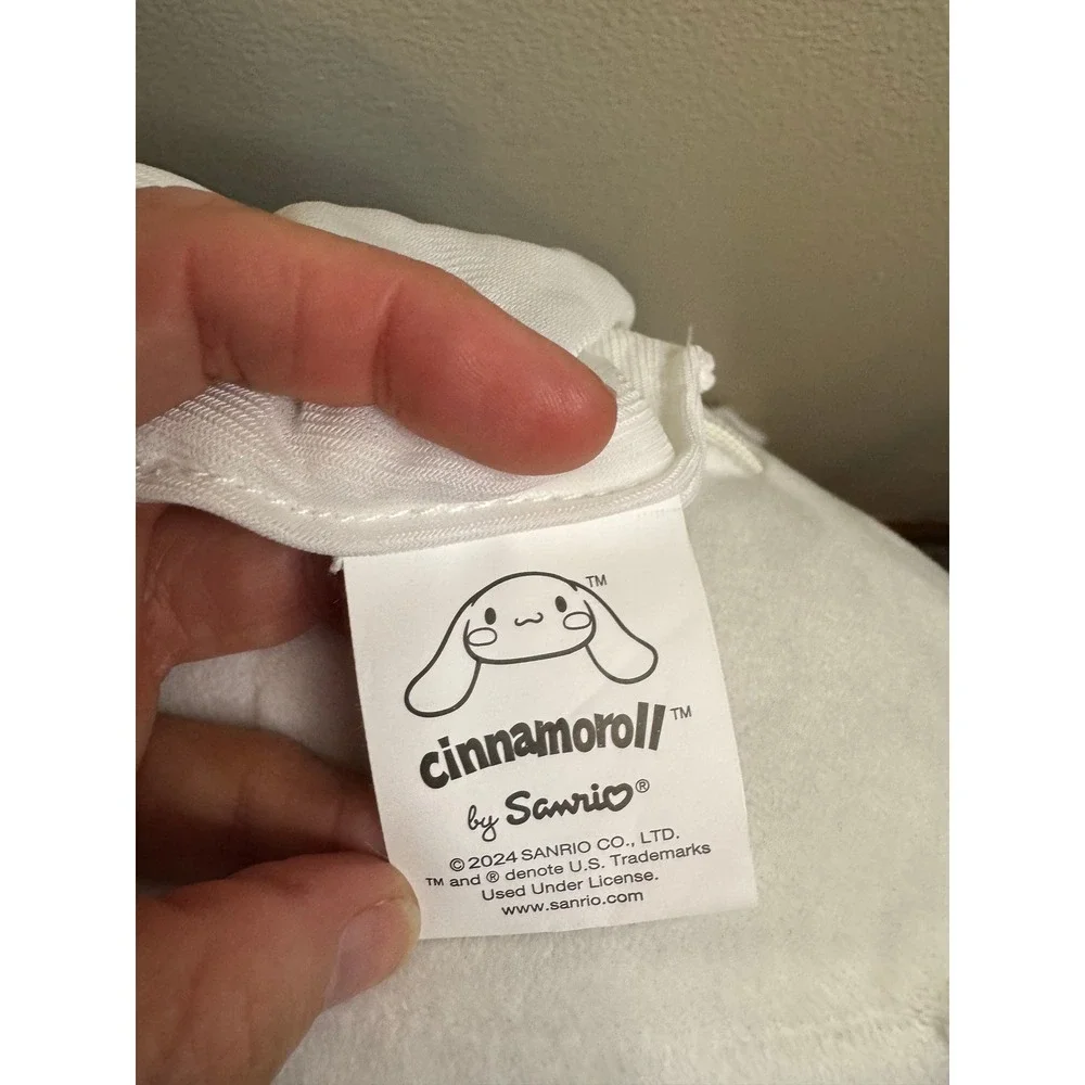 Sanrio Cinnamoroll Plush Backpack White Blue Kawaii Bag 12971-8 NEW